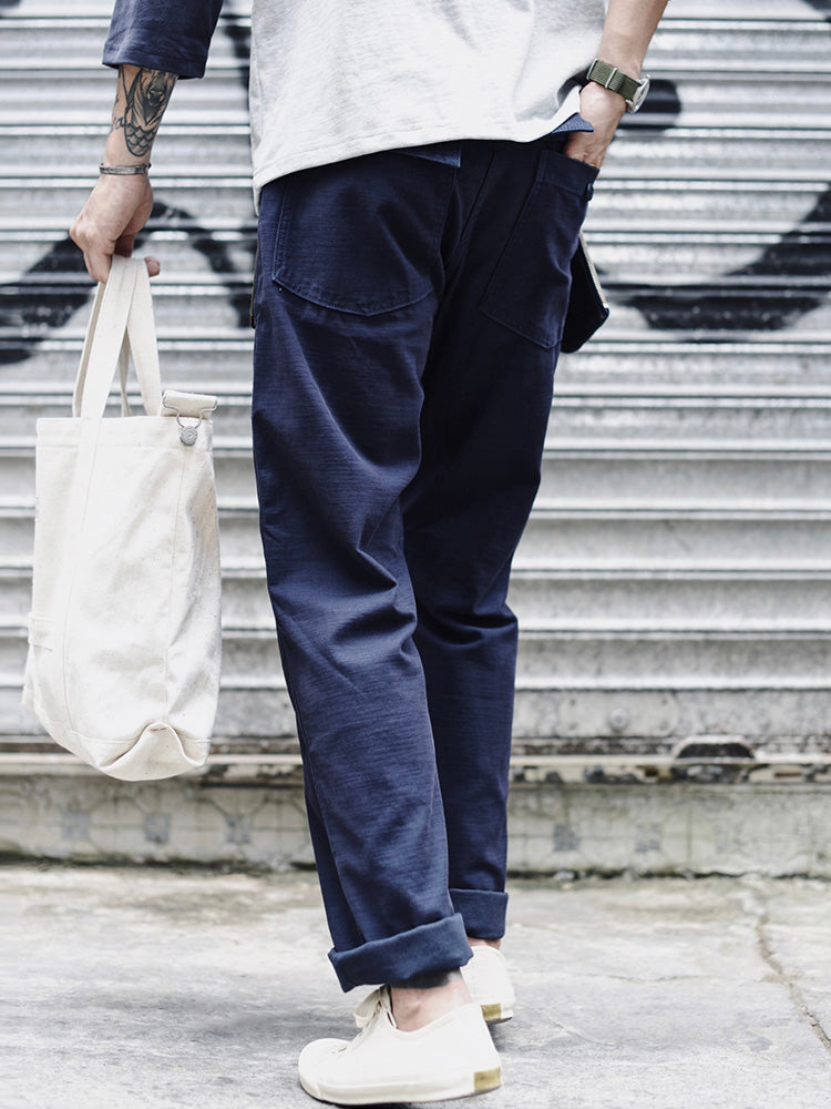 Pantalones casuales rectos para hombre inspirados en los OG-107 fatigue