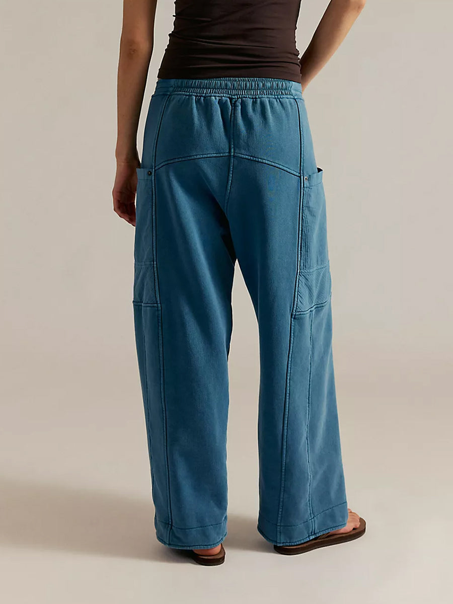 Pantalón Deportivo Cargo Utility para Mujer de Corte Relajado