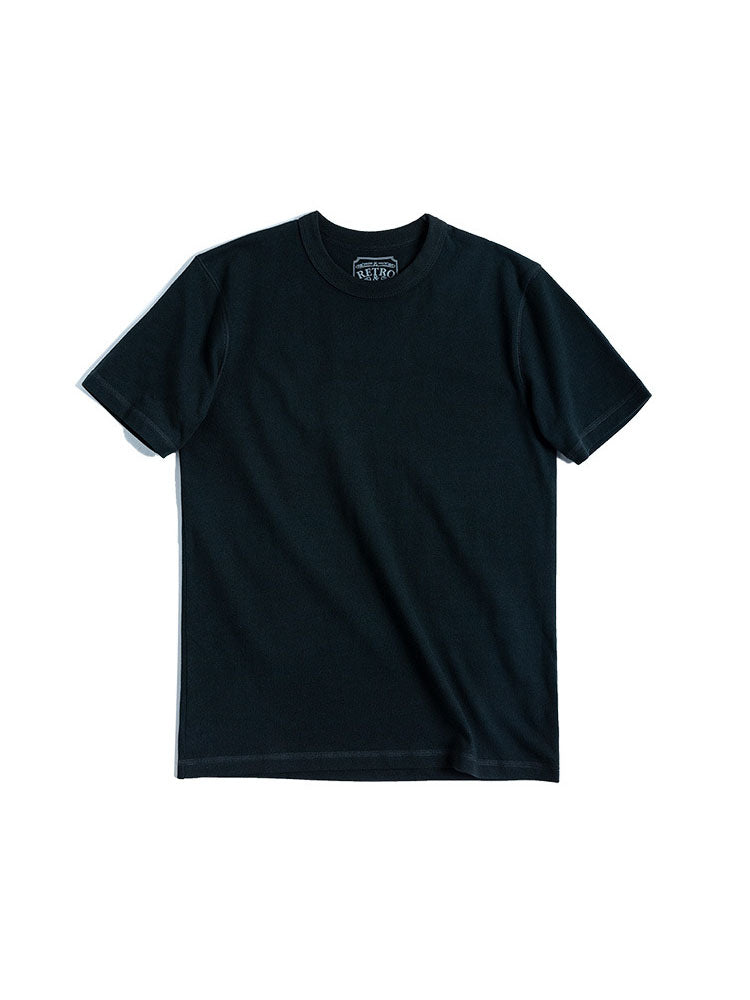 Camiseta clásica ajustada de cuello redondo para hombre