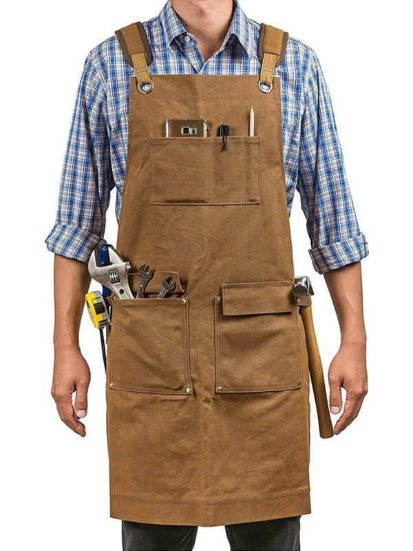 Delantal de Lona para Hombre – Ropa de Trabajo