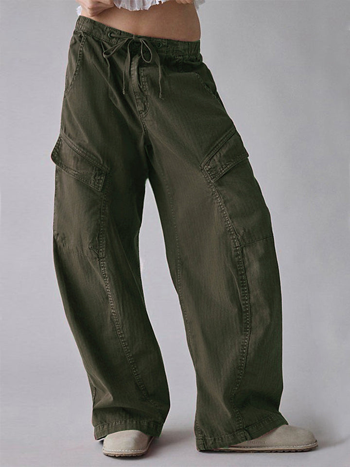 Pantalón Utility Barrel Holgado para Mujer