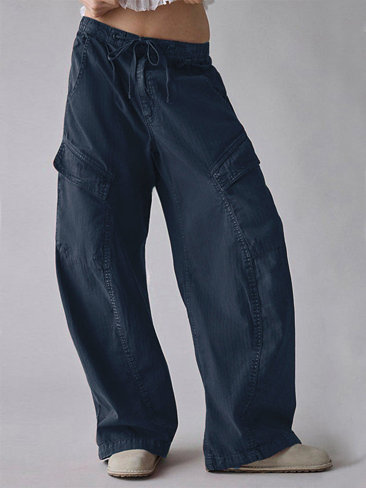 Pantalón Utility Barrel Holgado para Mujer