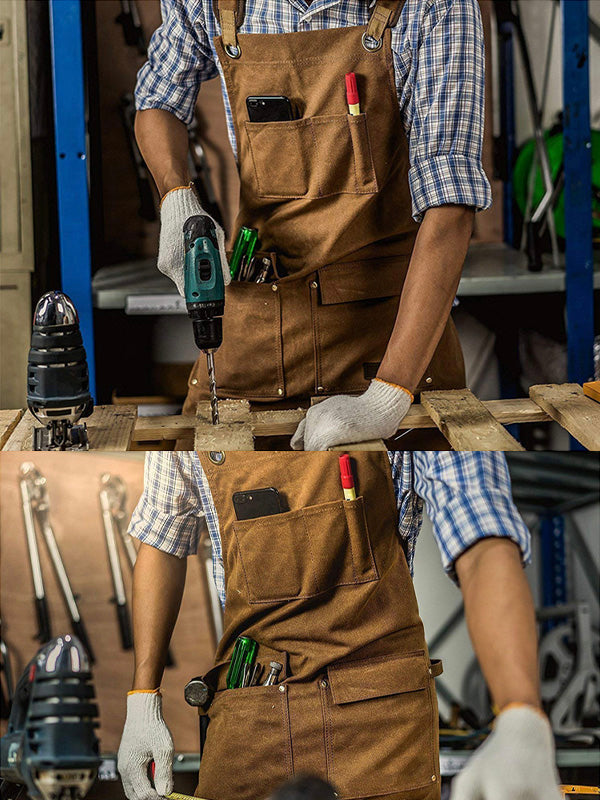 Delantal de Lona para Hombre – Ropa de Trabajo