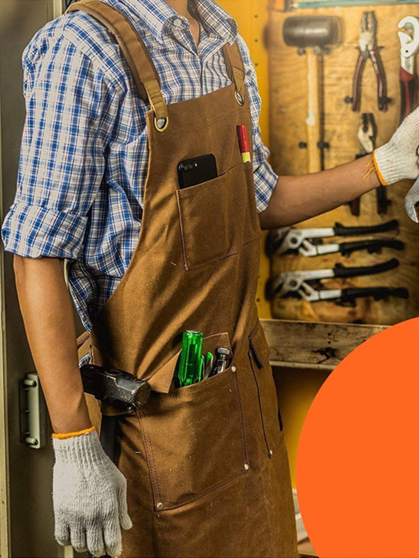 Delantal de Lona para Hombre – Ropa de Trabajo
