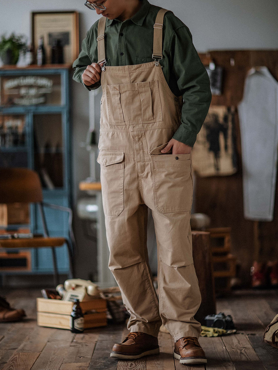Overoles Crafter para hombre