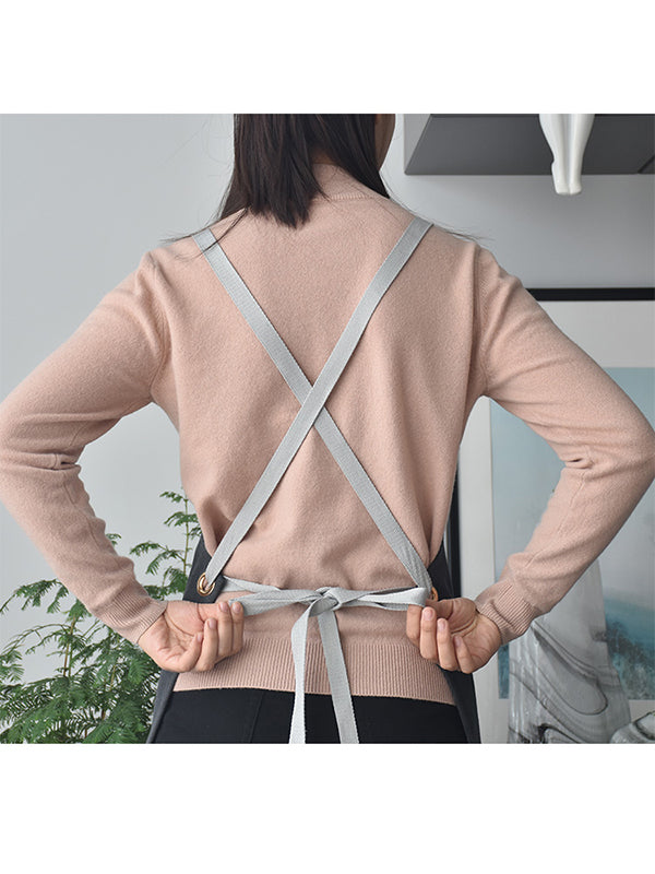 Delantal de lona resistente a manchas para hombre
